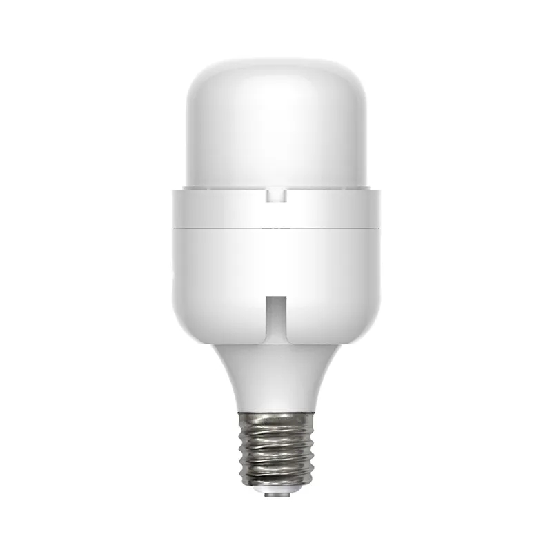 High-Power Pillar-Shaped LED Bulb, Integrated Cooling Fan