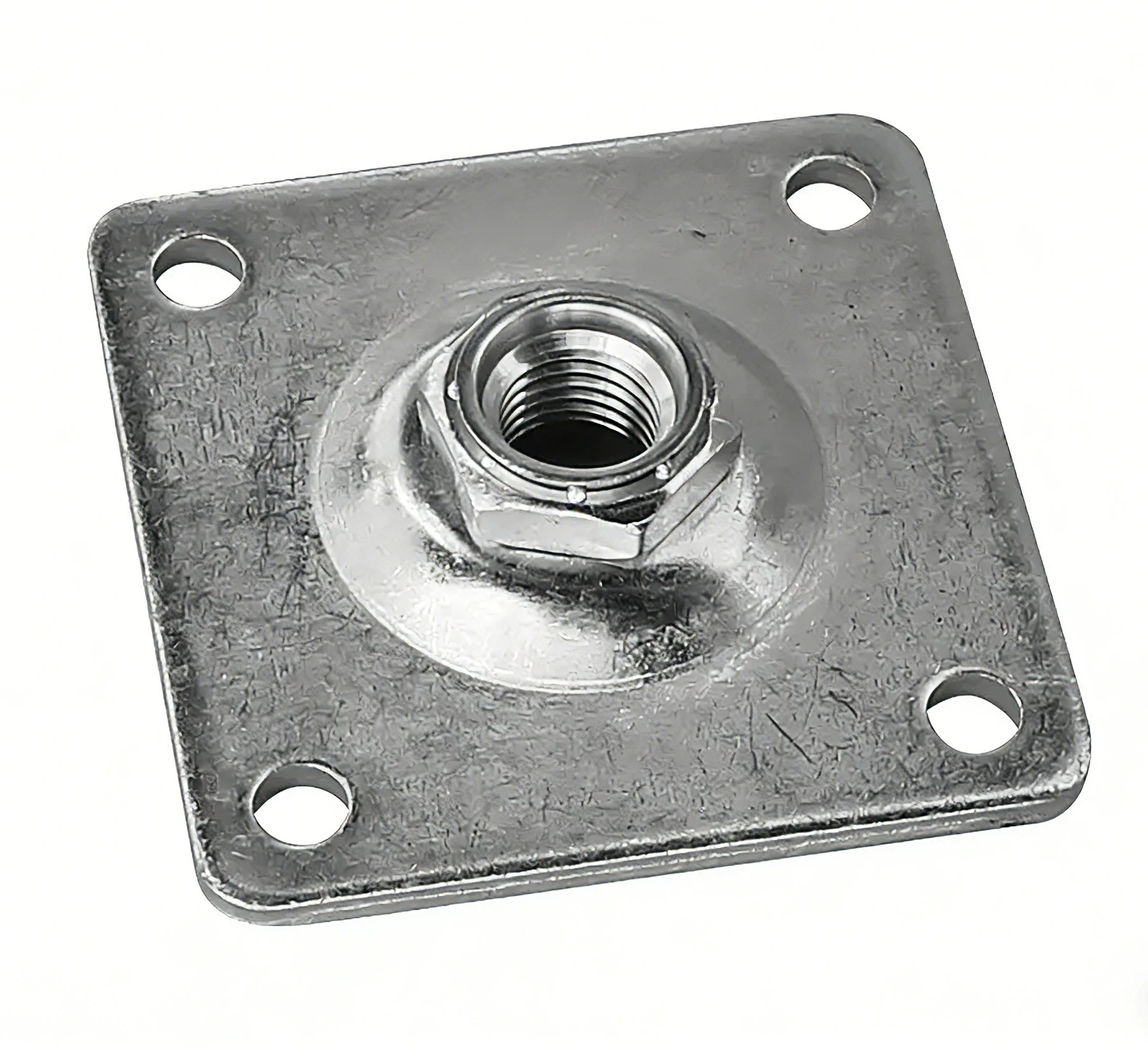 Screw-on plate for adjustable hinge (For DWH003) — M18
