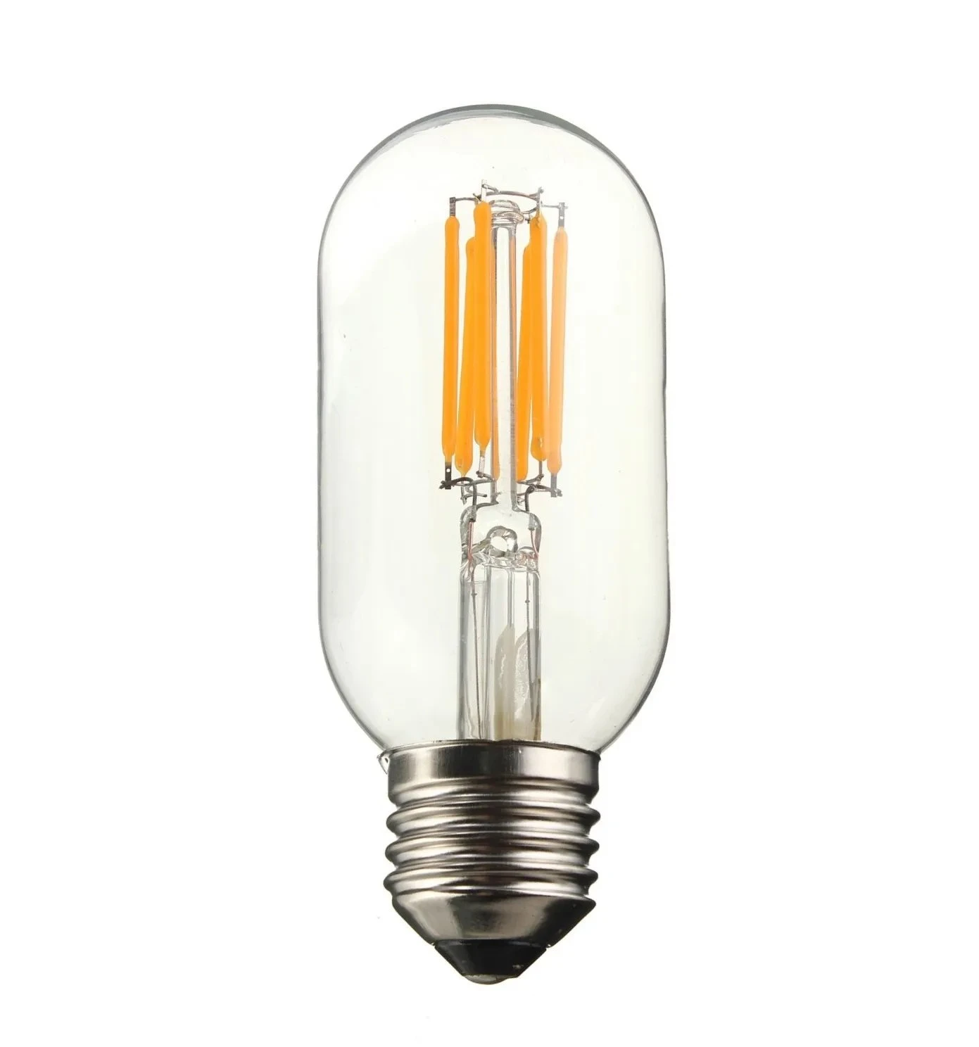 T-Series Vintage LED Filament Tube Bulb — 180–265V / 12W / E27 / 2200K
